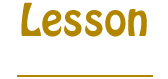 レッスン